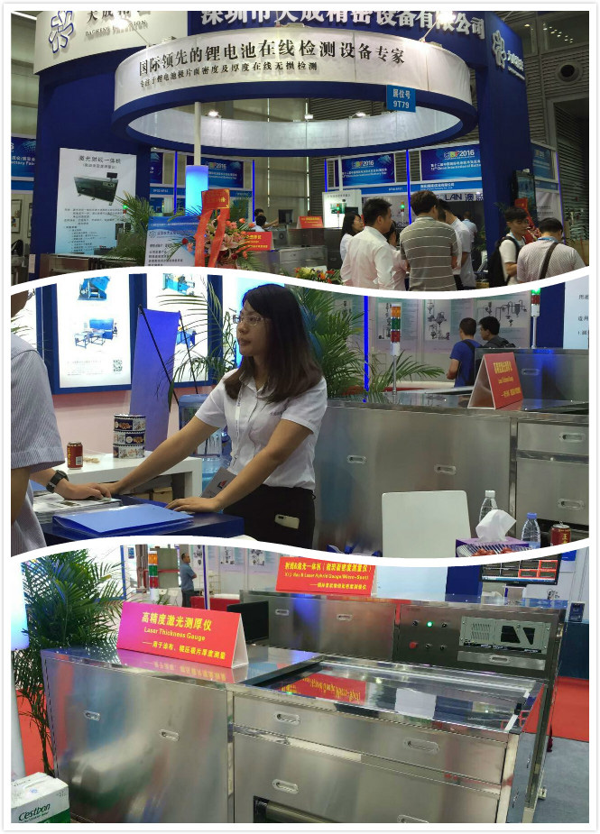 大成精密设备公司展台咨询场面